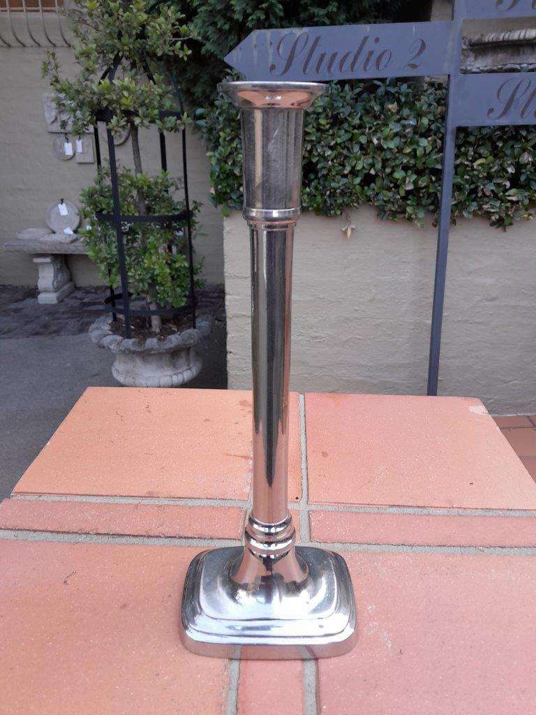 An Antique 20th Century Pair Of EPNS Candle Holders