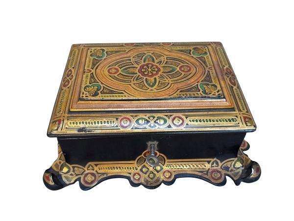 An Antique 19th Century Chinoiserie Box