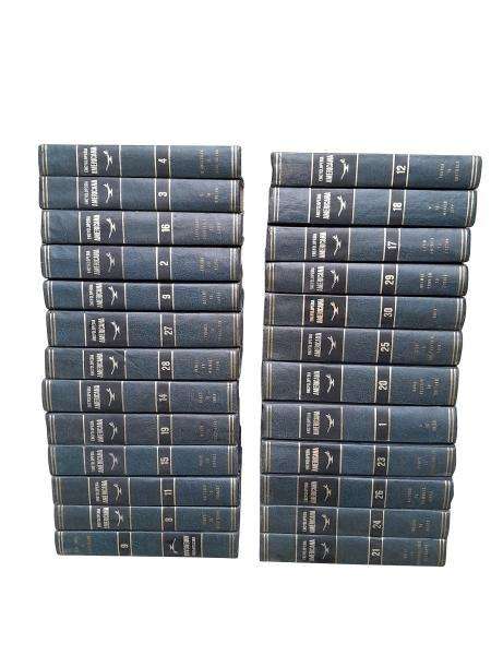 A 19th Century Set Of 25 Britannica Americana Encyclopaedia International Edition