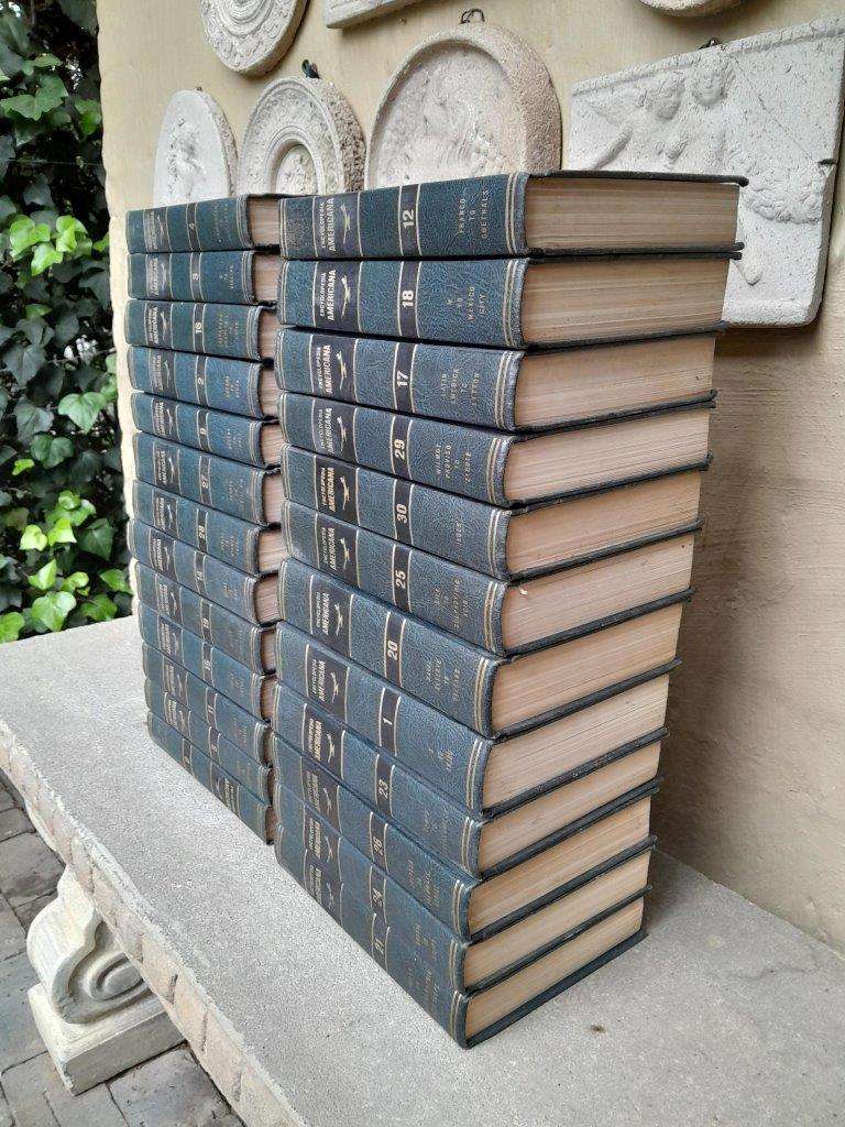 A 19th Century Set Of 25 Britannica Americana Encyclopaedia International Edition