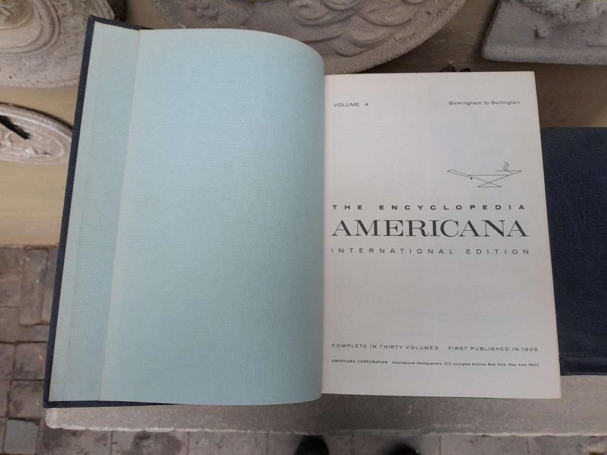 A 19th Century Set Of 25 Britannica Americana Encyclopaedia International Edition