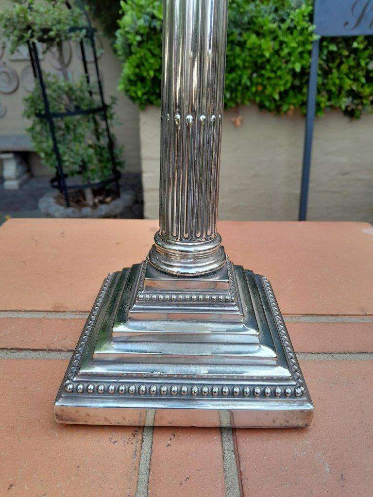 An Antique Victorian Corinthian Candelabra