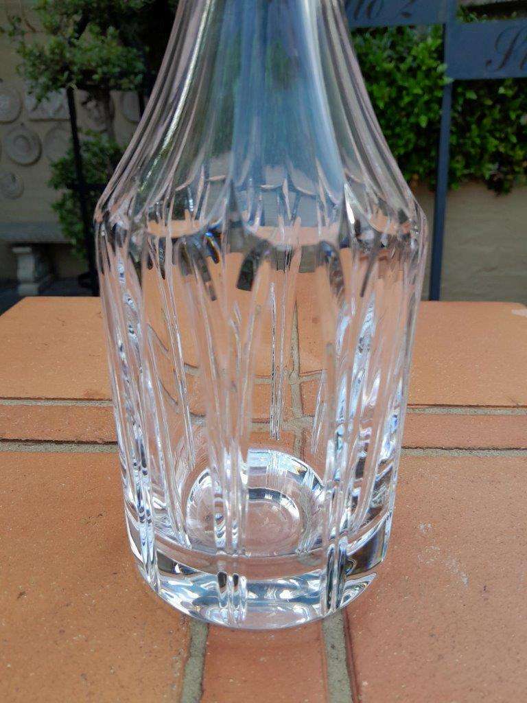 A Crystal Cut Decanter
