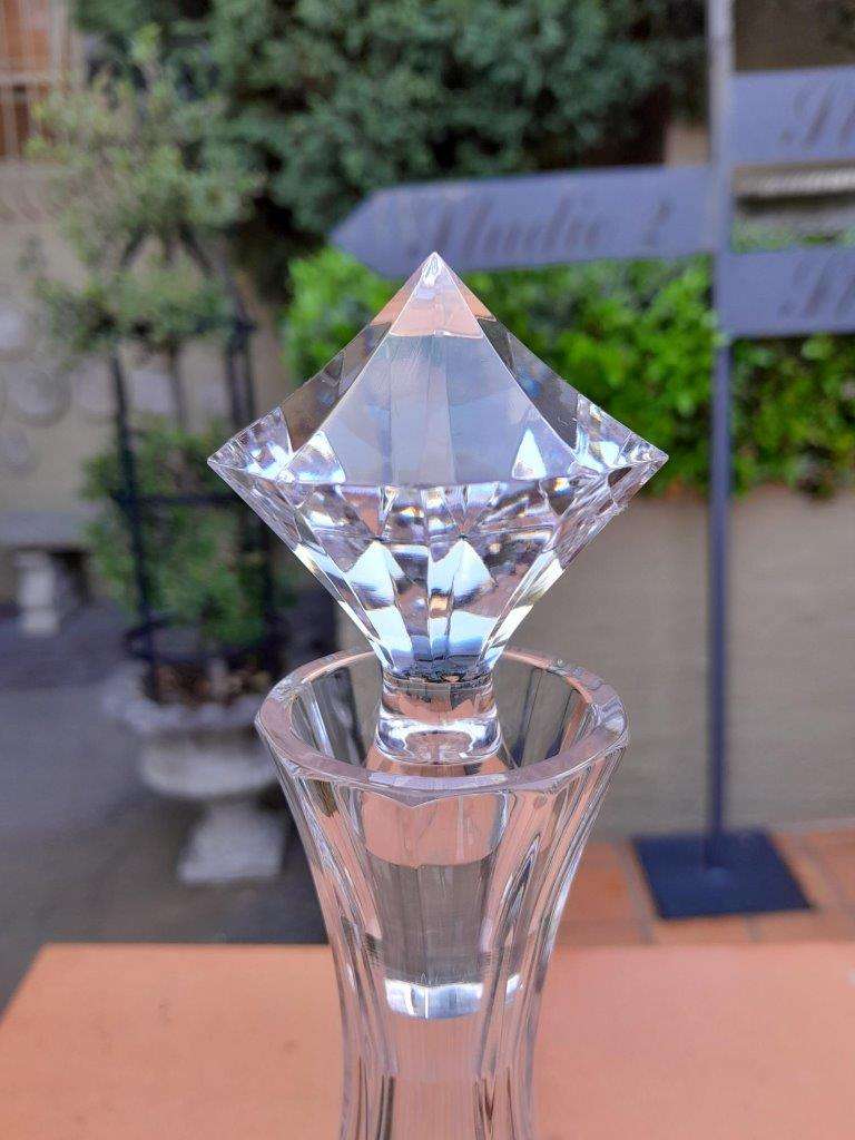A Crystal Cut Decanter