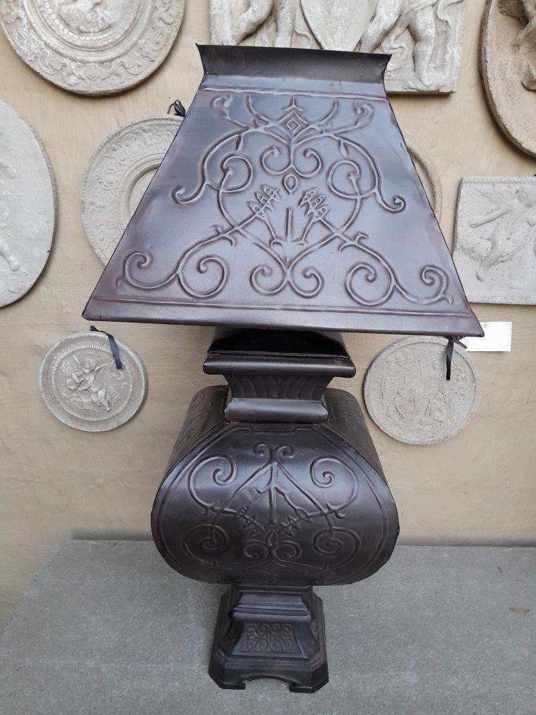 A 20th Century Pair Of Metal Table Lamps