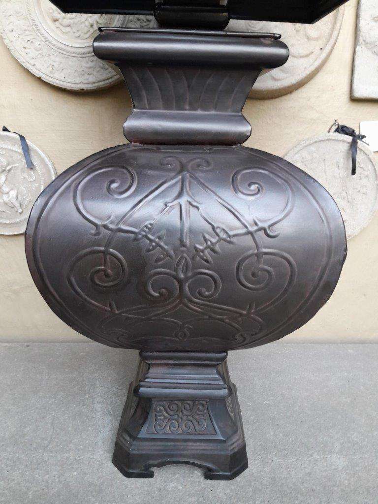 A 20th Century Pair Of Metal Table Lamps