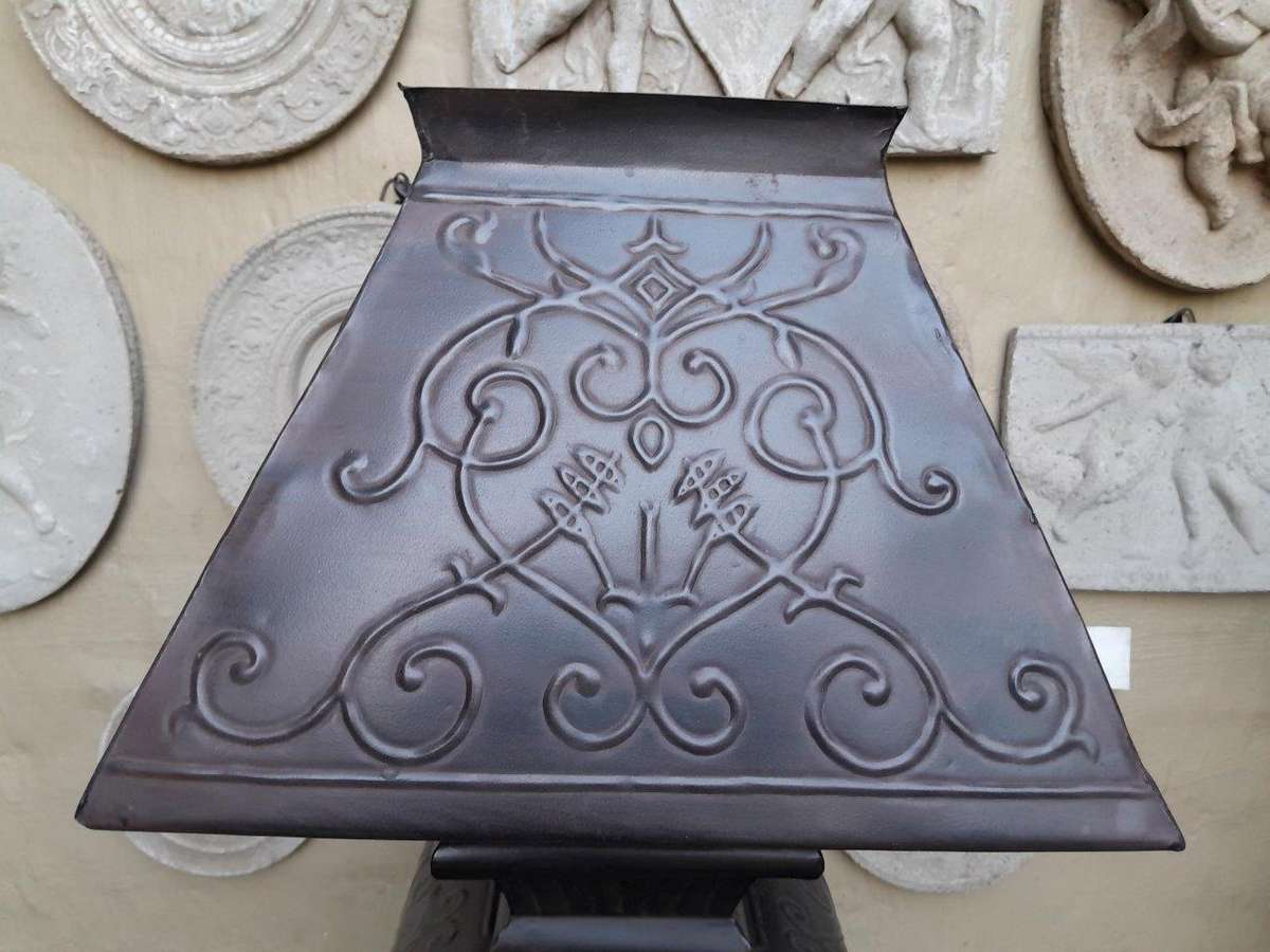 A 20th Century Pair Of Metal Table Lamps