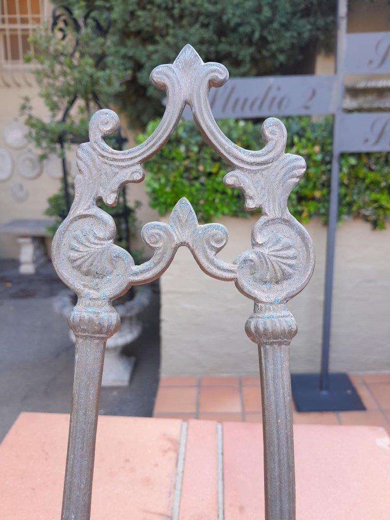A 20th Century Pair Of Brass Easels