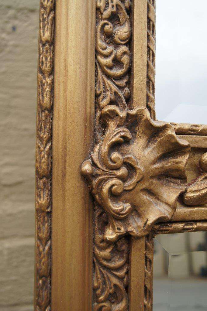 Ornate Floor Mirror Large