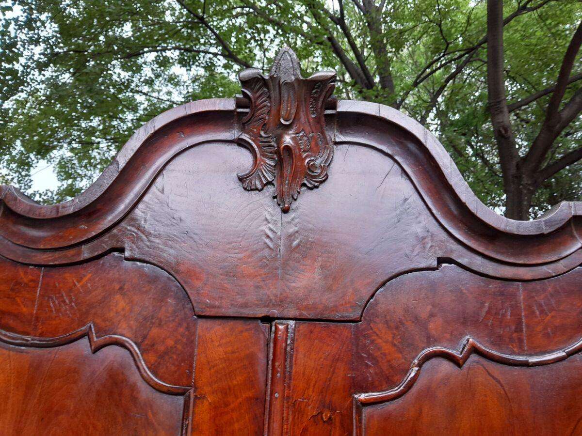 18th-century Dutch Walnut Armoire