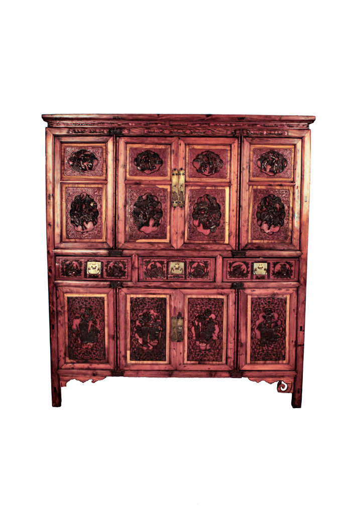 Chinese Elm Cupboard  