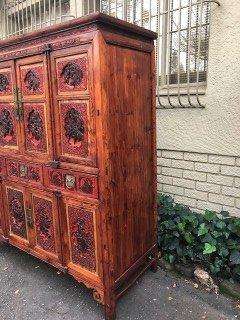 Chinese Elm Cupboard  