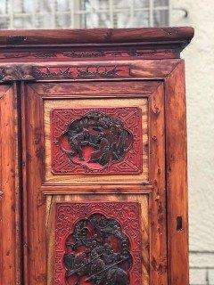 Chinese Elm Cupboard  