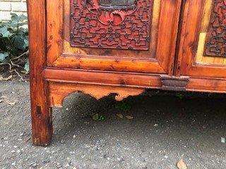 Chinese Elm Cupboard  