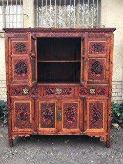 Chinese Elm Cupboard  