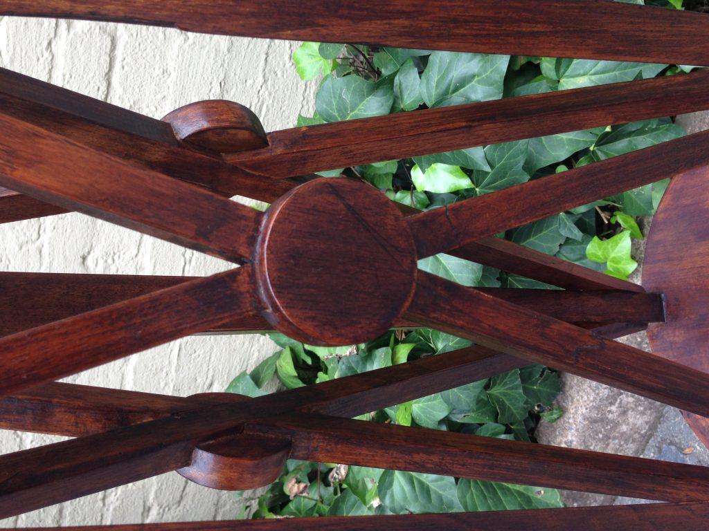 A Pair or Decorative Large Teak Wood Plinths