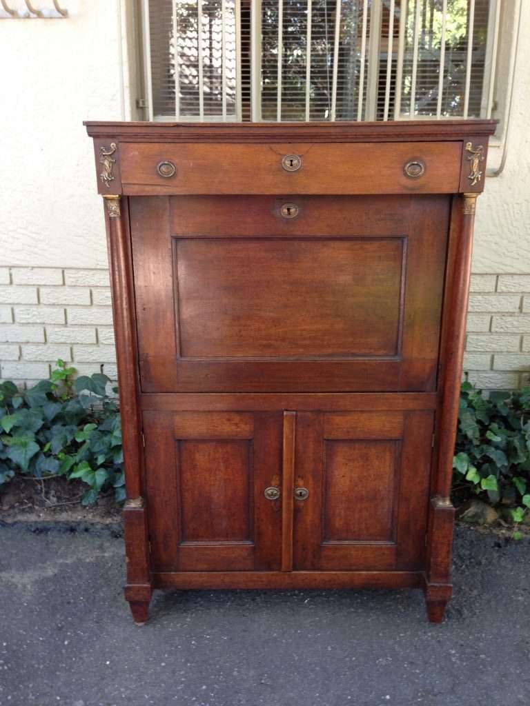 Mahogany Secretaire à Abattant, circa 1880s