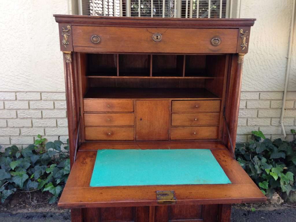 Mahogany Secretaire à Abattant, circa 1880s