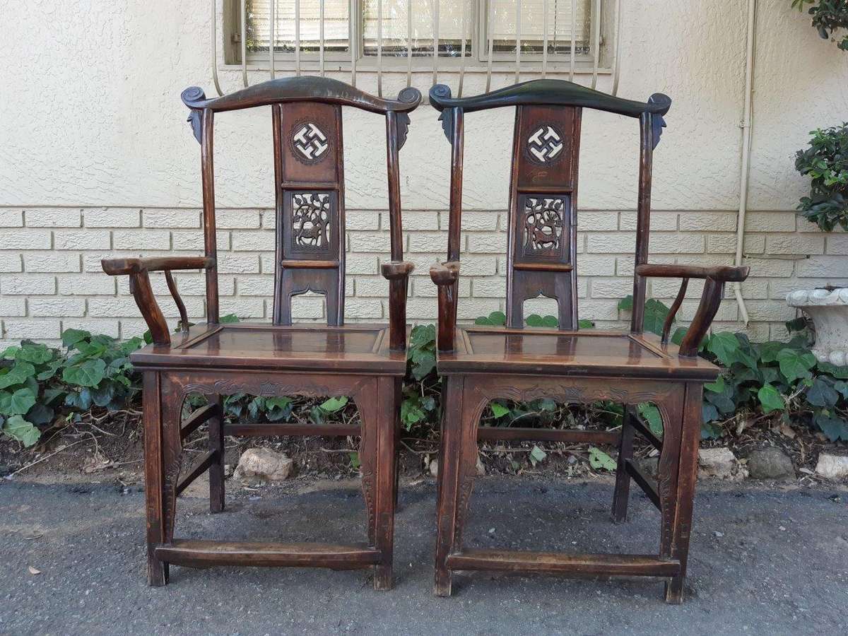 A Pair of 19th Century Armchairs