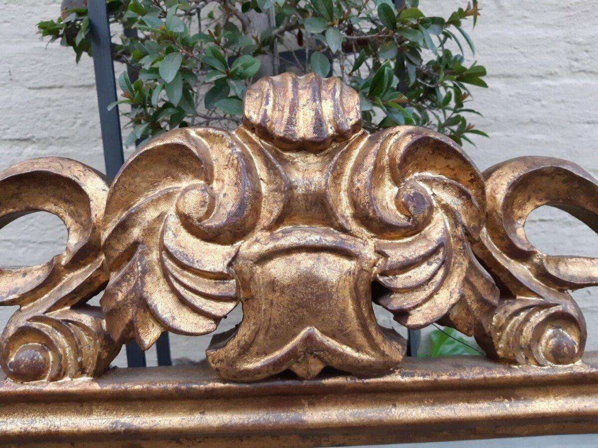 French Gilt Framed Wall Mirror