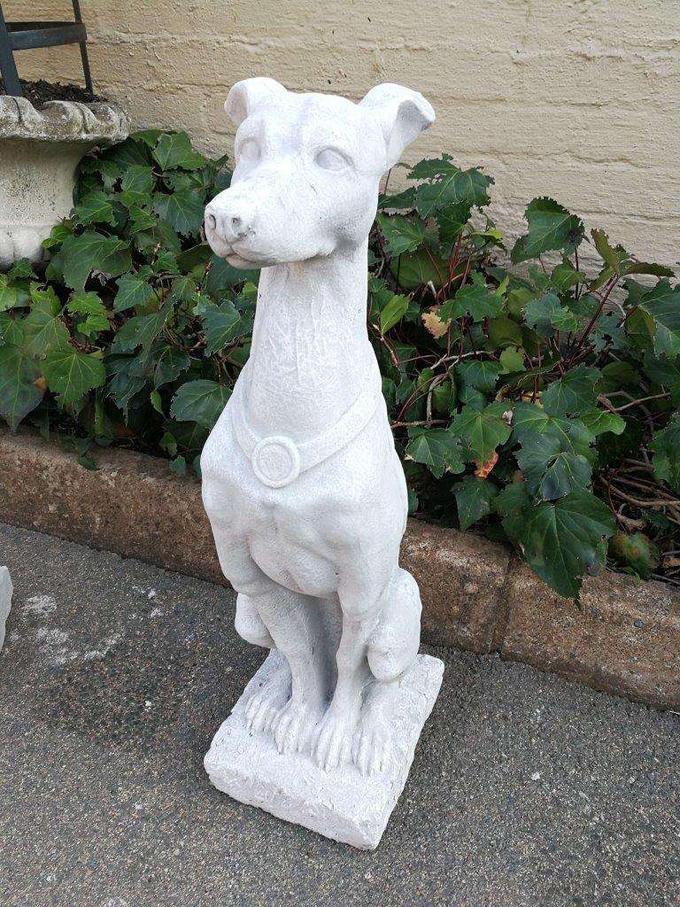 Pair Concrete Dog (Style 2)