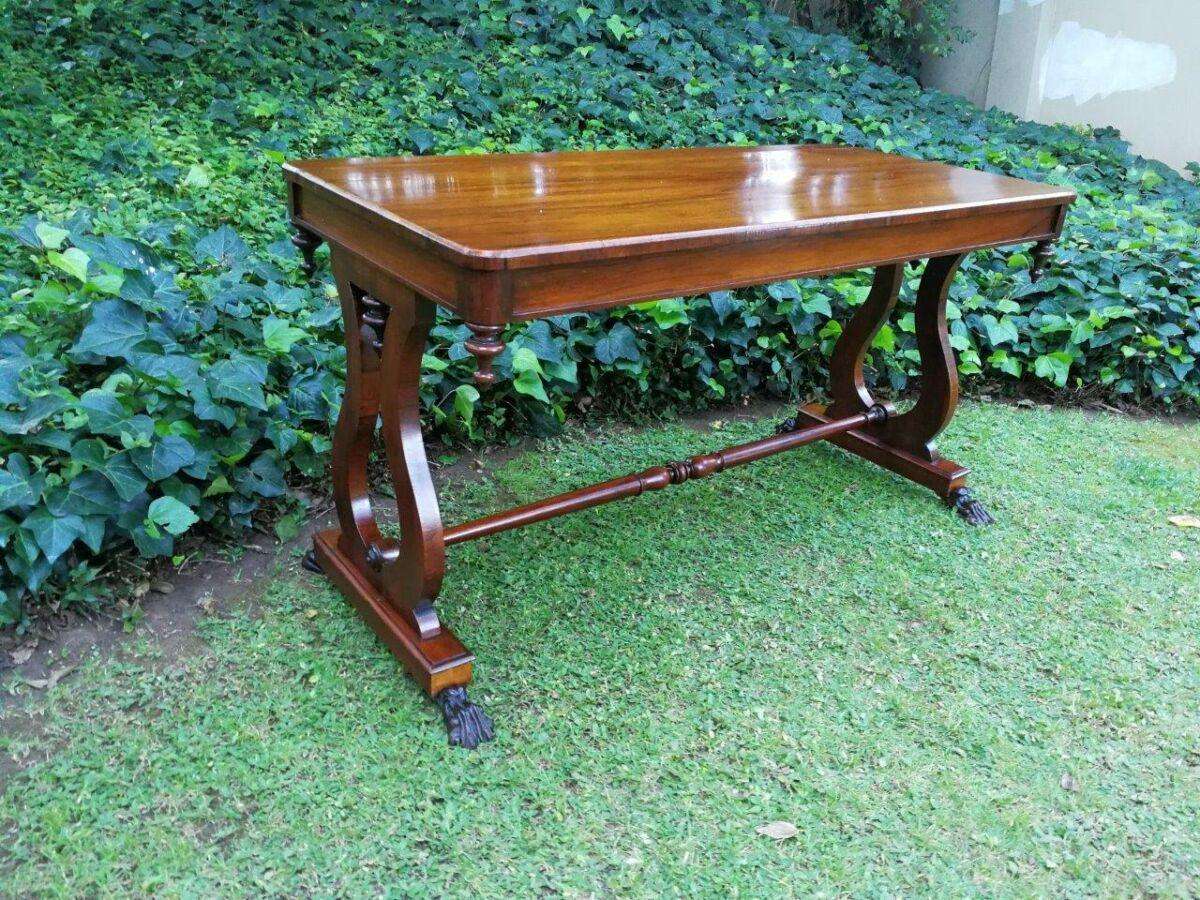 An Early 19th Circa 1820Century William IV Rosewood Library Table