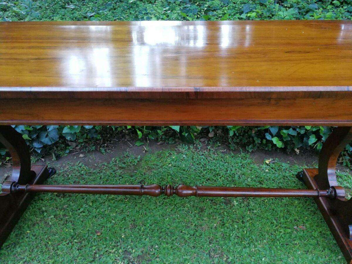 An Early 19th Circa 1820Century William IV Rosewood Library Table