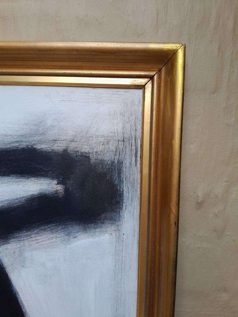 An Abstract Composition Oil On Board