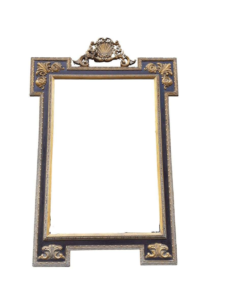 A 20TH Century Carved and Gilded Bevelled Mirror