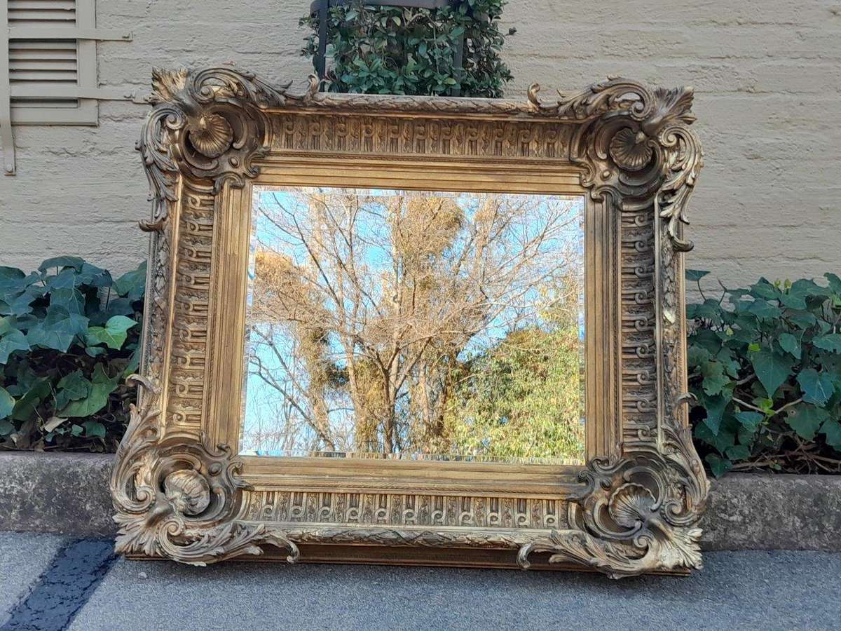 A 20th Century Giltwood And Gesso Frame