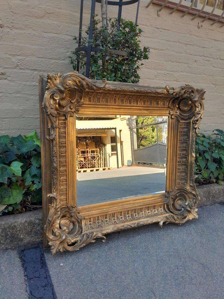 A 20th Century Giltwood And Gesso Frame