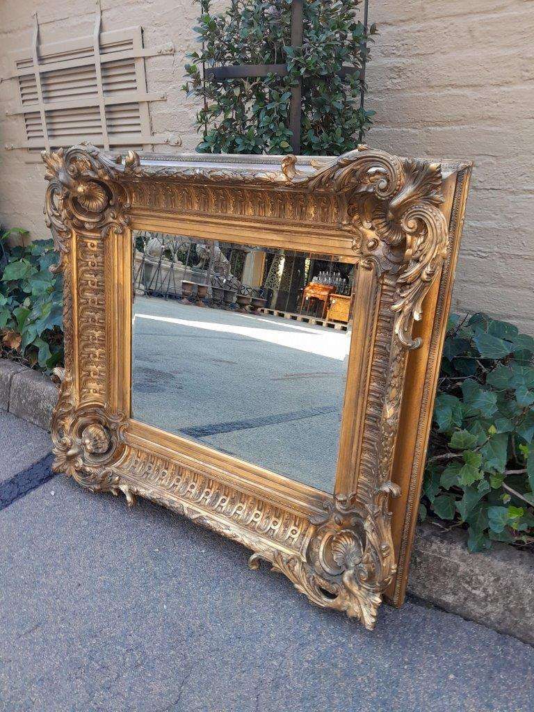 A 20th Century Giltwood And Gesso Frame