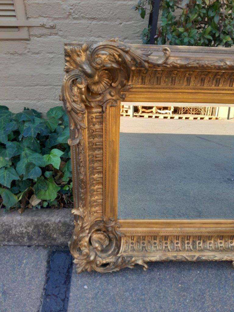 A 20th Century Giltwood And Gesso Frame