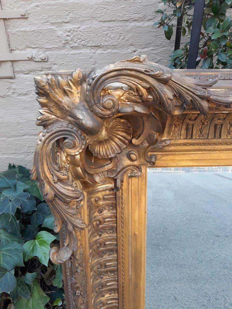 A 20th Century Giltwood And Gesso Frame