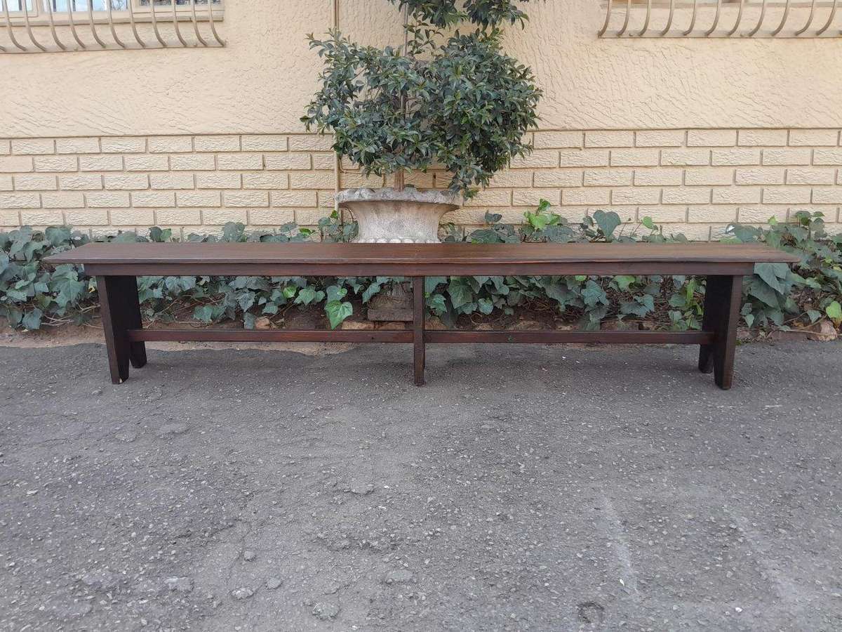 A 20TH Century Pair of Oregon Benches