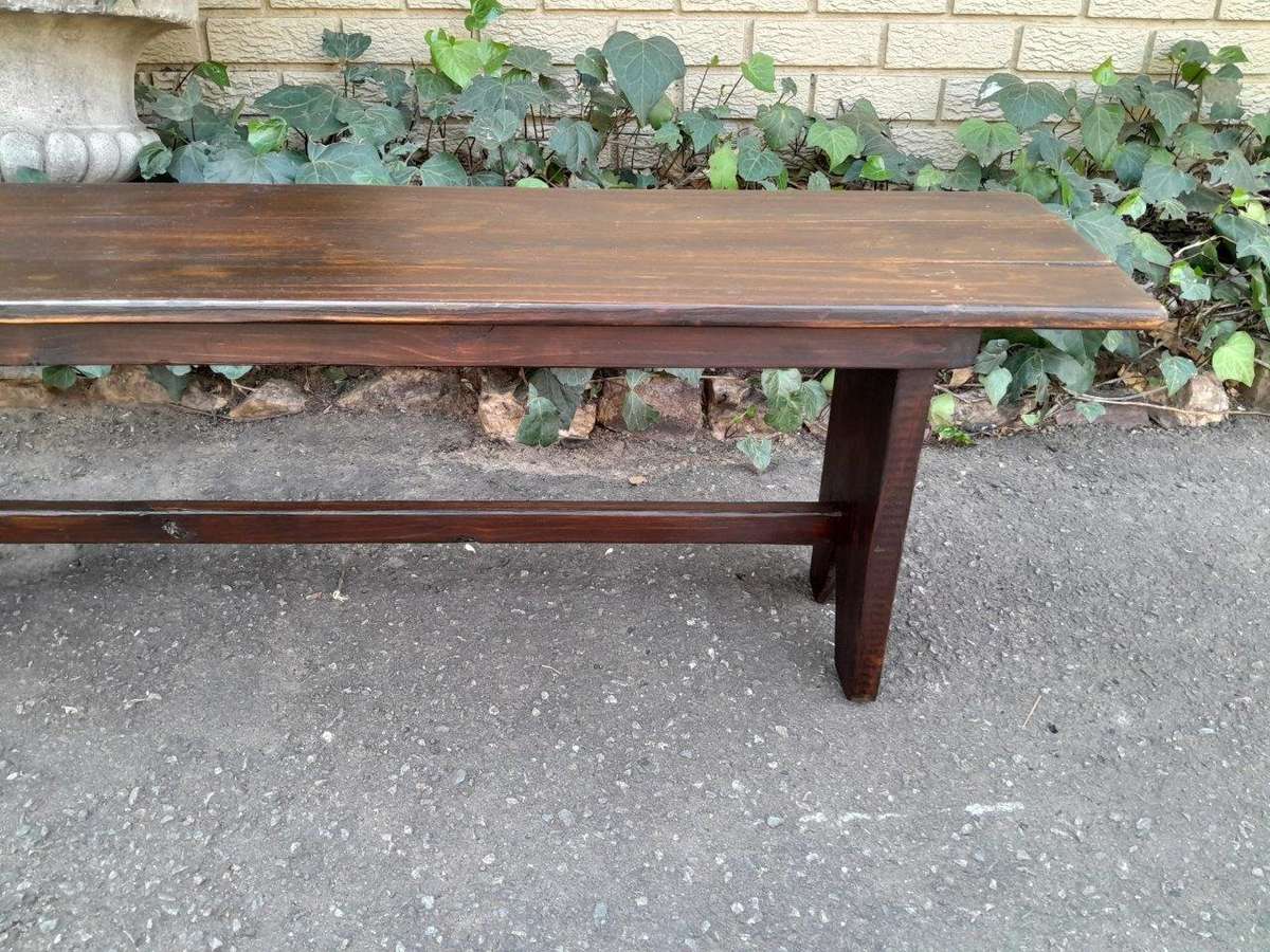 A 20TH Century Pair of Oregon Benches