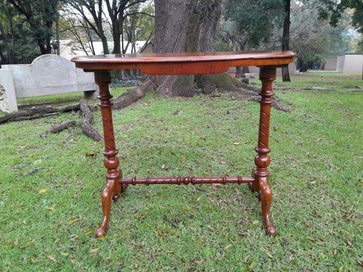 An Antique Circa 1880 Victorian Mahogany And Walnut Chess Table