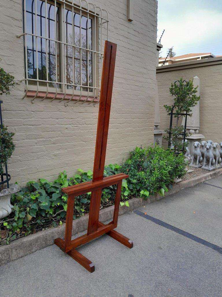 A Decorative Wooden Display Easel 