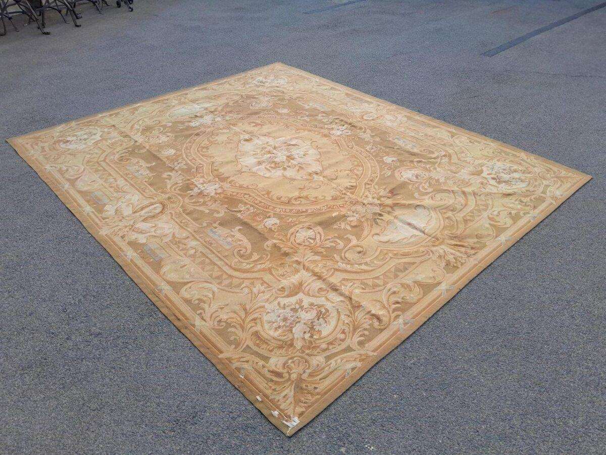 A 20th Century French Handmade  Aubusson Carpet/Rug