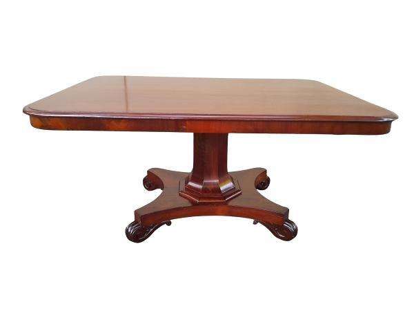 An Antique Victorian Mahogany Tilt-Top Table