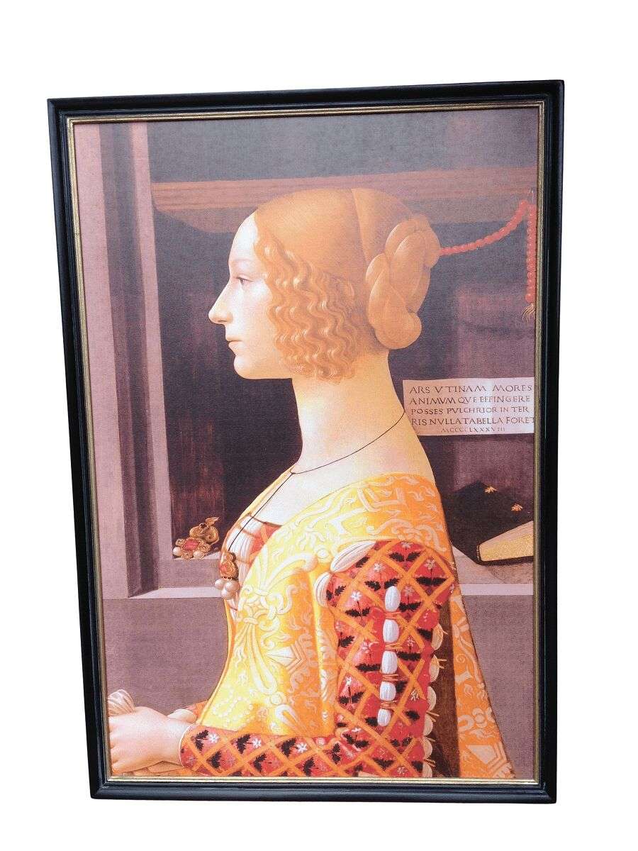 Canvas - Lady with Ringlets