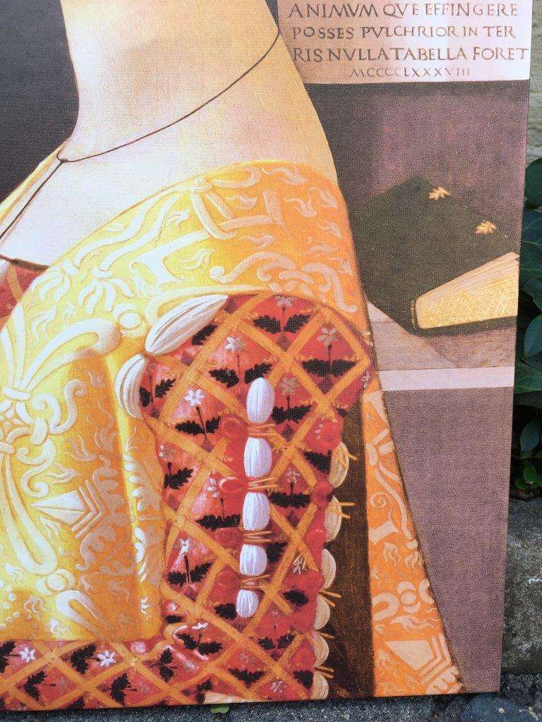 Canvas - Lady with Ringlets