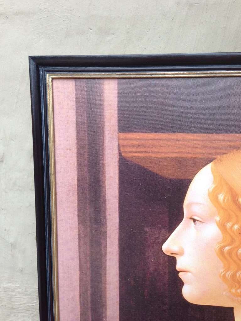 Canvas - Lady with Ringlets
