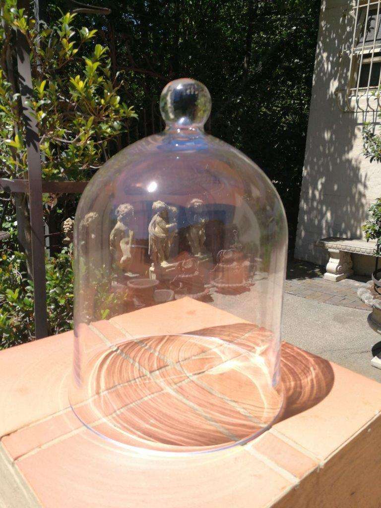 Glass Done Cloche Height 39,5cm