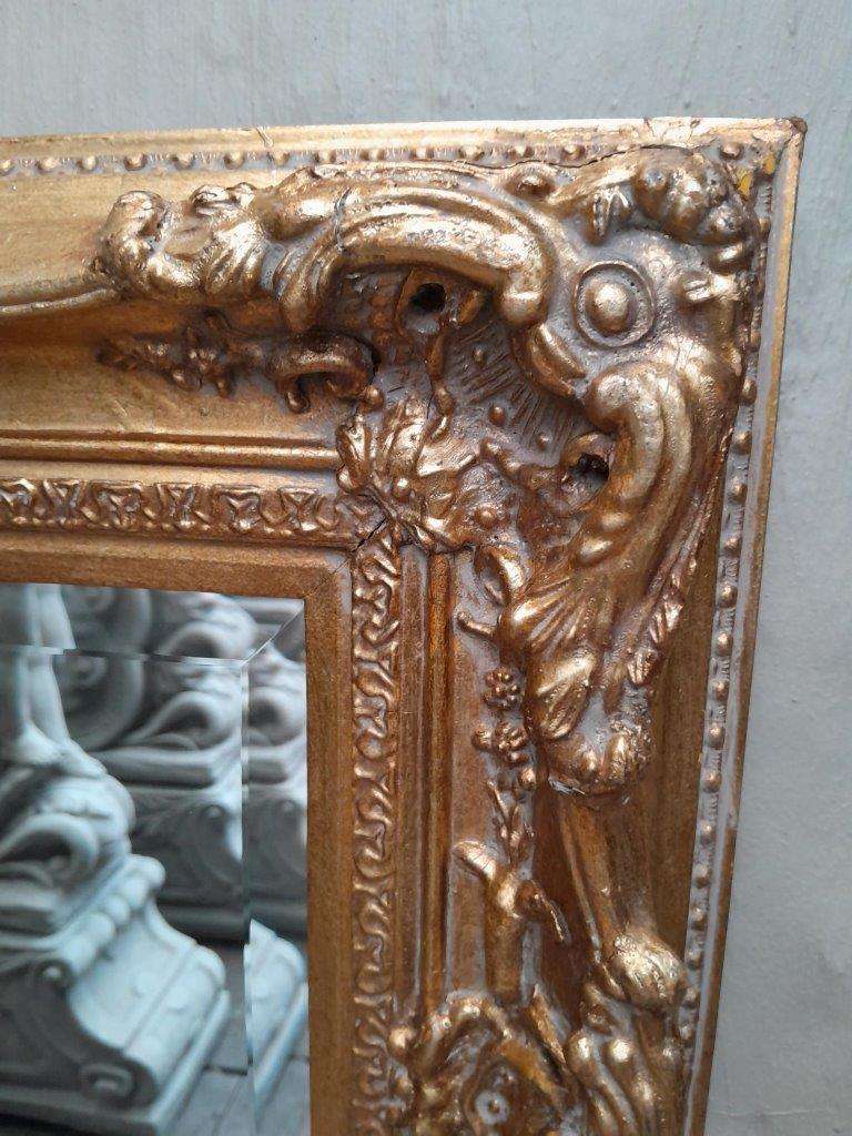 A 20th Century Victorian Style Gilt Painted Mirror