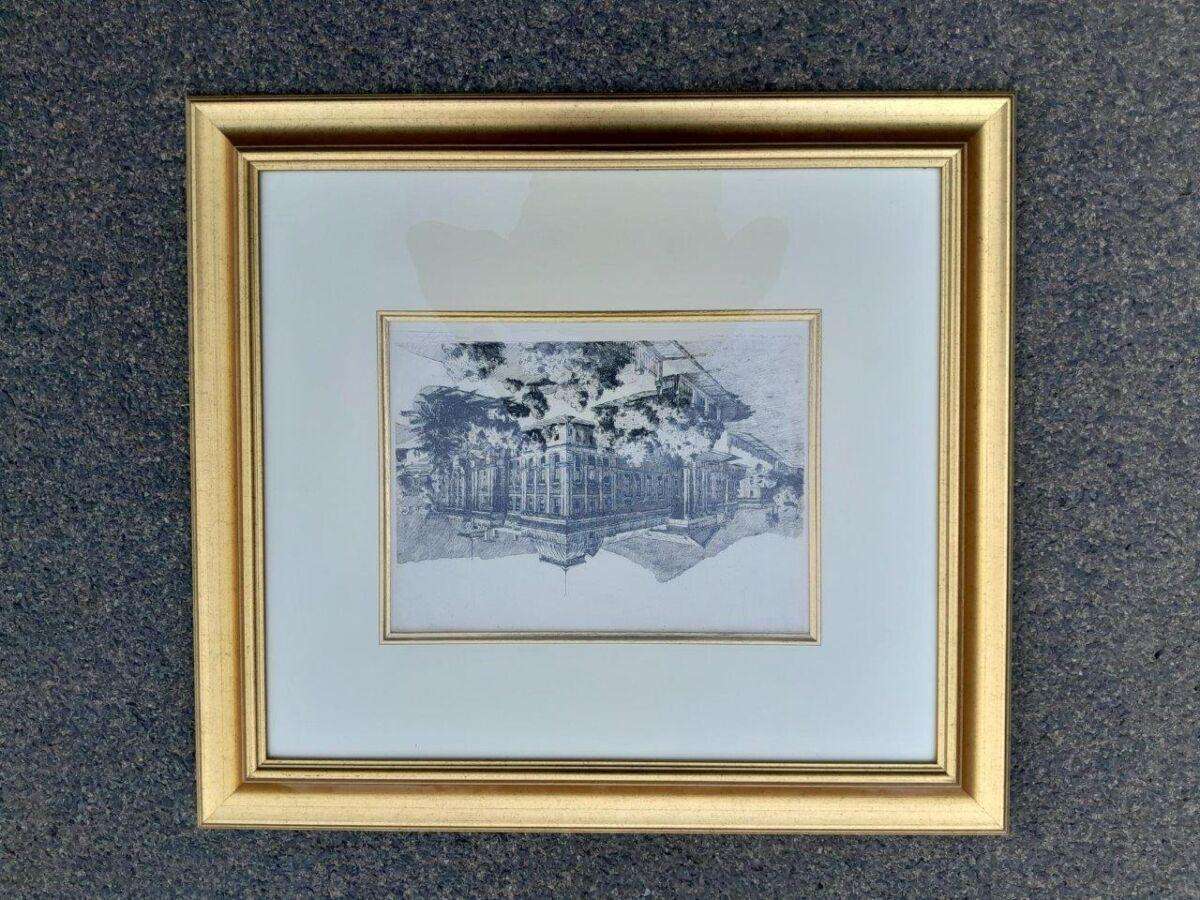 A 20th Century Set Of Four Cape Town Tinus De Jongh Engraving