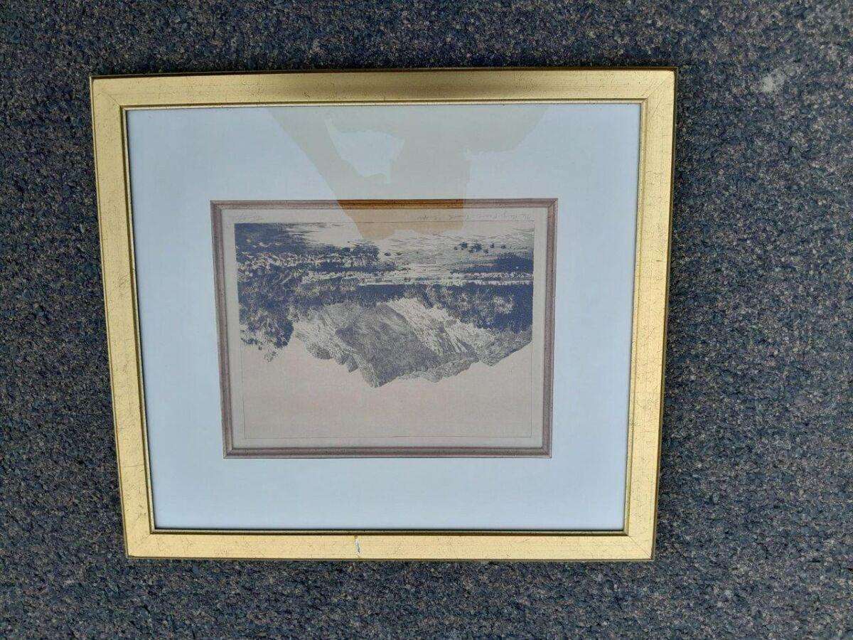 A 20th Century Set Of Four Cape Town Tinus De Jongh Engraving