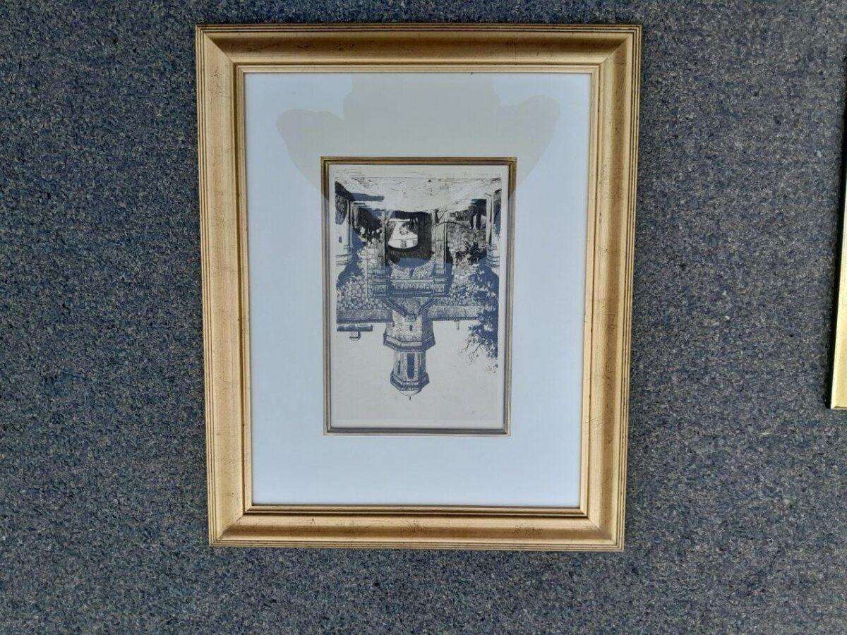 A 20th Century Set Of Four Cape Town Tinus De Jongh Engraving