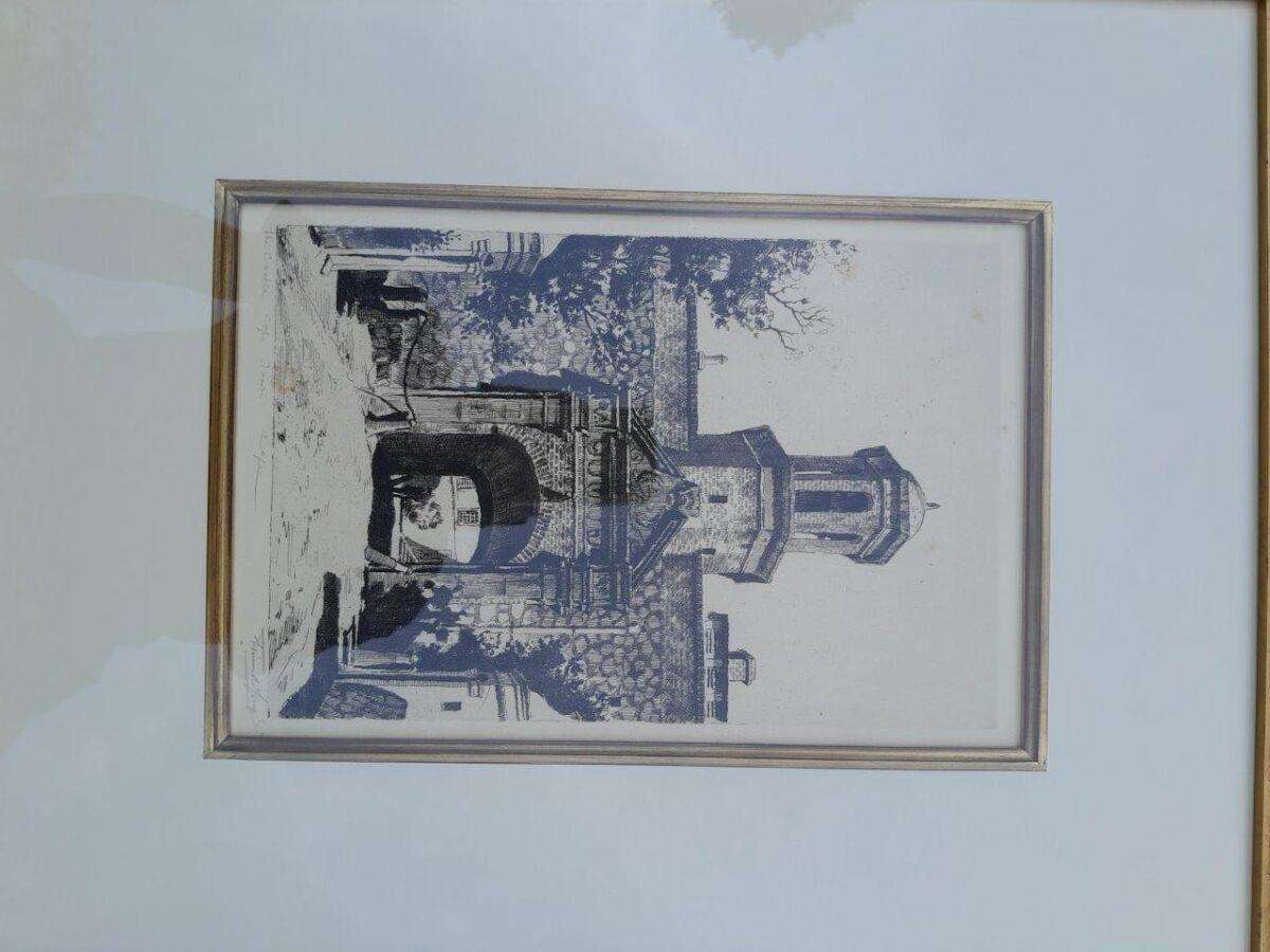 A 20th Century Set Of Four Cape Town Tinus De Jongh Engraving