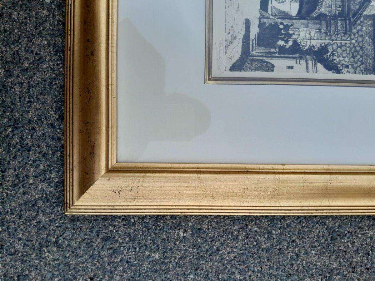 A 20th Century Set Of Four Cape Town Tinus De Jongh Engraving